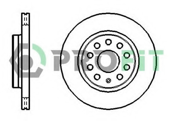 Disc frana 5010-1165 PROFIT - Frana disc Disc frana 5010-1165 PROFIT - Frana disc