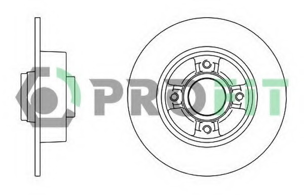 Disc frana 5010-1369 PROFIT - Disc frana Disc frana 5010-1369 PROFIT - Disc frana