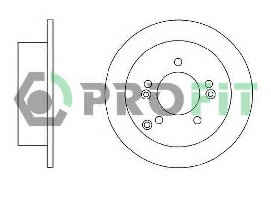 Disc frana 5010-1447 PROFIT - Disc frana Disc frana 5010-1447 PROFIT - Disc frana