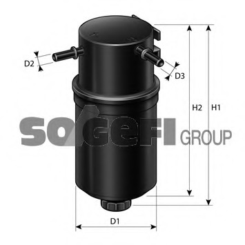 filtru combustibil FCS804 PURFLUX - Filtru combustibil filtru combustibil FCS804 PURFLUX - Filtru combustibil