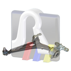 Brat, suspensie roata 96-00587-2 RTS - Brate suspensie / directie (bascula)