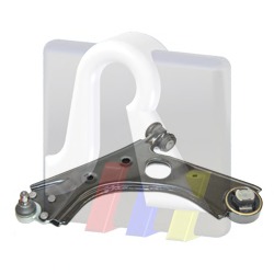 Brat, suspensie roata 96-90118-2 RTS - Directie / bucsi, rulmenti