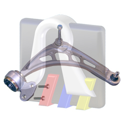 Brat, suspensie roata 96-99513-198 RTS - Brate suspensie / directie (bascula) Brat, suspensie roata 96-99513-198 RTS - Brate suspensie / directie (bascula)