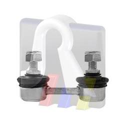 Brat/bieleta suspensie, stabilizator 97-92501 RTS - Bieleta antiruliu / bara stabilizatoare