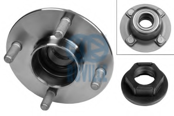 Set rulment roata 5243 RUVILLE - Rulment roata / butuc roata