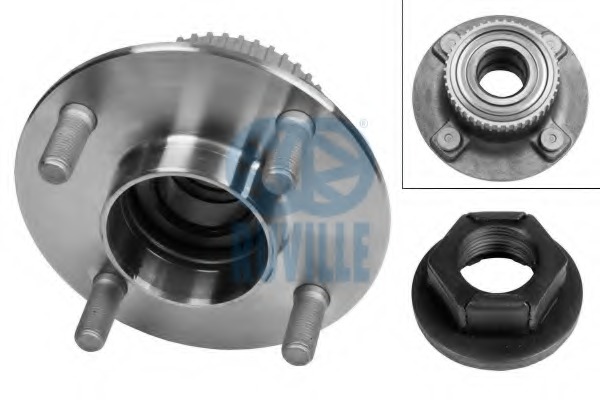 Set rulment roata 5244 RUVILLE - Rulment roata / butuc roata