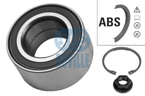 Set rulment roata 5255 RUVILLE - Rulment roata / butuc roata