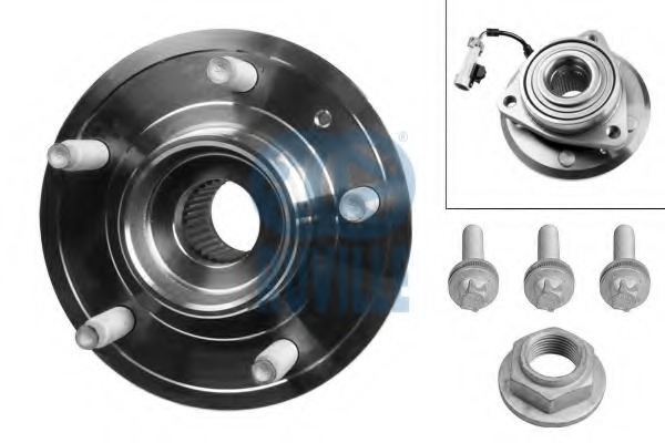 Set rulment roata 5358 RUVILLE - Rulment roata / butuc roata