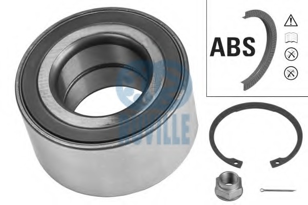 Set rulment roata 5366 RUVILLE - Rulment roata / butuc roata