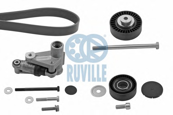 Set curea transmisie cu caneluri 5509382 RUVILLE - Transmisie - kit accesorii Set curea transmisie cu caneluri 5509382 RUVILLE - Transmisie - kit accesorii