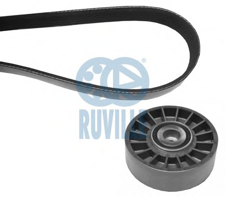 Set curea transmisie cu caneluri 5510082 RUVILLE - Set curea transmisie cu caneluri