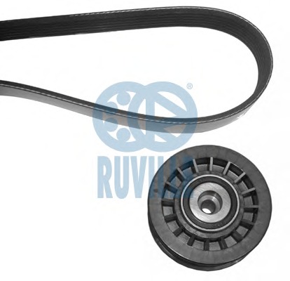 Set curea transmisie cu caneluri 5510180 RUVILLE - Set curea transmisie cu caneluri