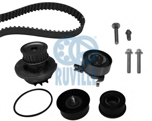 Set pompa apa + curea dintata 55327731 RUVILLE - Pompa apa/ garnitura