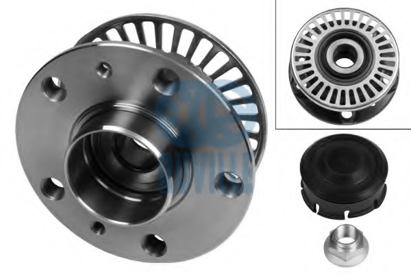 Set rulment roata 5542 RUVILLE - Rulment roata / butuc roata