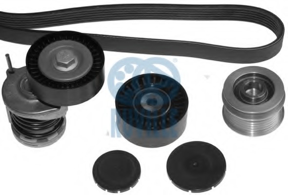 Set curea transmisie cu caneluri 5577681 RUVILLE - Fulie curea Set curea transmisie cu caneluri 5577681 RUVILLE - Fulie curea