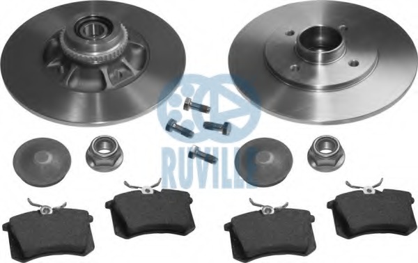 Set frana, frana disc 5586BD1 RUVILLE - Frana disc Set frana, frana disc 5586BD1 RUVILLE - Frana disc