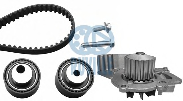 Set pompa apa + curea dintata 55921721 RUVILLE - Kit distributie / curea distributie