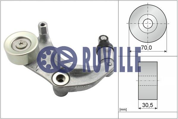 Intinzator curea, curea distributie 57431 RUVILLE - Intinzator curea (sistem de intindere)
