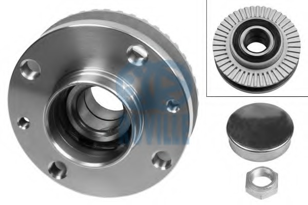 Set rulment roata 5821 RUVILLE - Rulment roata / butuc roata