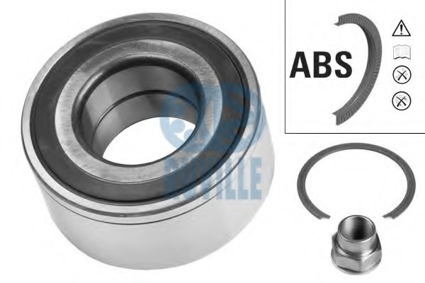 Set rulment roata 5844 RUVILLE - Rulment roata / butuc roata