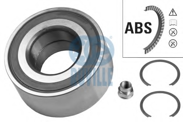 Set rulment roata 5861 RUVILLE - Rulment roata / butuc roata