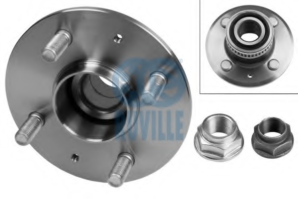 Set rulment roata 6129 RUVILLE - Rulment roata / butuc roata
