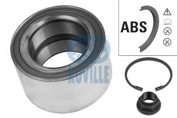Set rulment roata 6639 RUVILLE - Rulment roata / butuc roata