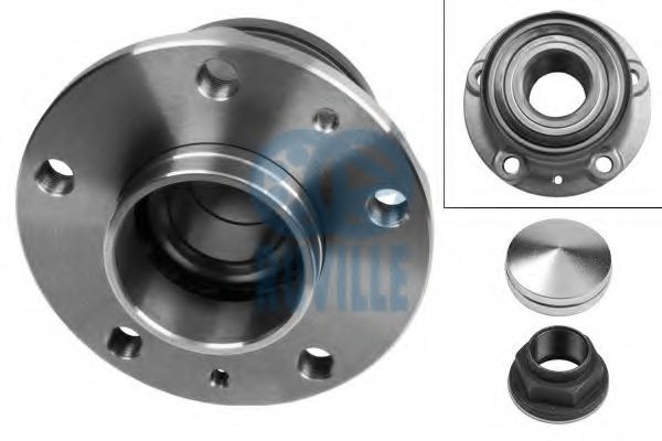 Set rulment roata 6641 RUVILLE - Rulment roata / butuc roata