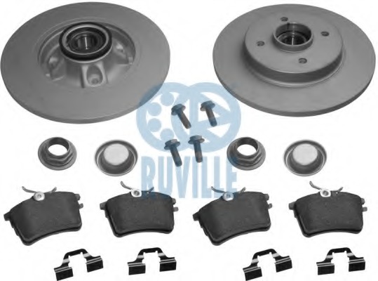 Set frana, frana disc 6646BD1 RUVILLE - Frana disc Set frana, frana disc 6646BD1 RUVILLE - Frana disc