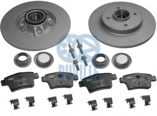 Set frana, frana disc 6646BD2 RUVILLE - Frana disc Set frana, frana disc 6646BD2 RUVILLE - Frana disc