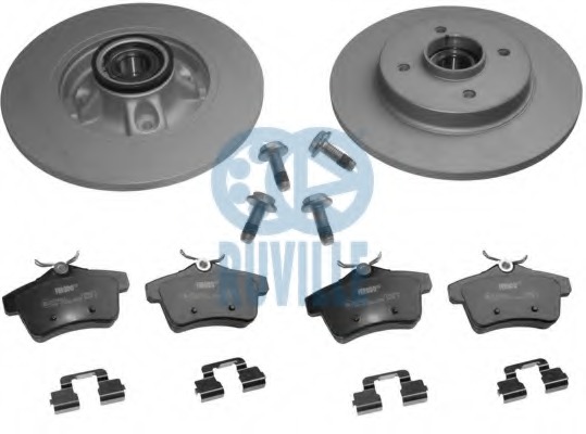 Set frana, frana disc 6646BD3 RUVILLE - Frana disc Set frana, frana disc 6646BD3 RUVILLE - Frana disc