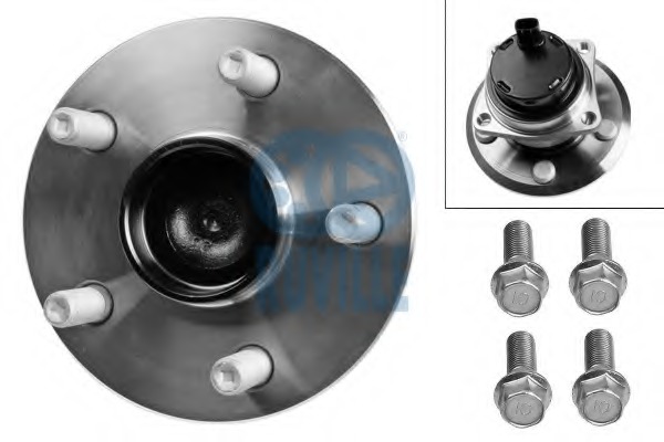 Set rulment roata 6968 RUVILLE - Rulment roata / butuc roata