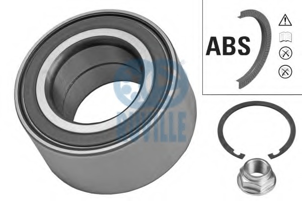 Set rulment roata 7047 RUVILLE - Rulment roata / butuc roata