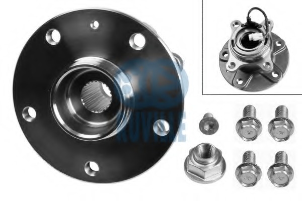 Set rulment roata 7727 RUVILLE - Rulment roata / butuc roata