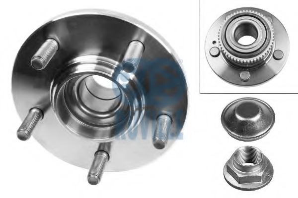 Set rulment roata 8954 RUVILLE - Rulment roata / butuc roata