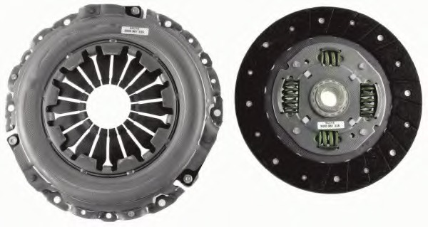 Set ambreiaj 3000 951 335 SACHS - Kit ambreiaj complet