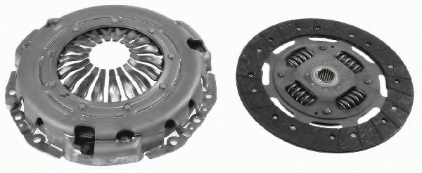 Set ambreiaj 3000 951 382 SACHS - Kit ambreiaj complet