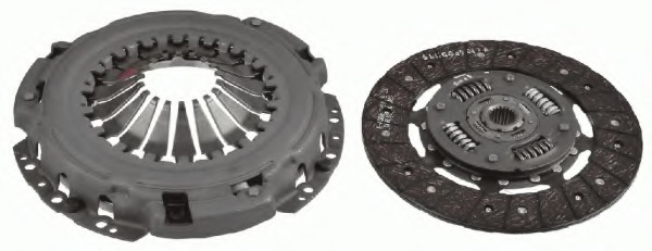 Set ambreiaj 3000 951 538 SACHS - Kit ambreiaj complet