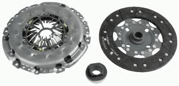 Set ambreiaj 3000 951 835 SACHS - Kit ambreiaj complet