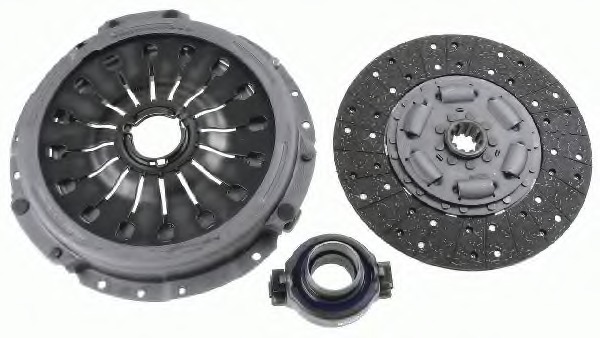 Set ambreiaj 3400 700 449 SACHS - Kit ambreiaj complet