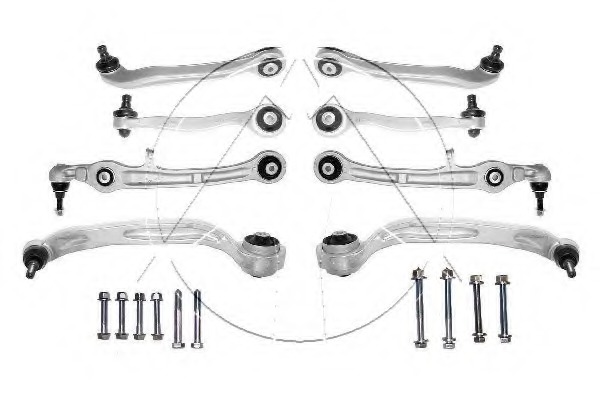 Set reparatie, bara stabilizatoare 37476 SIDEM - Brate suspensie / directie (bascula)