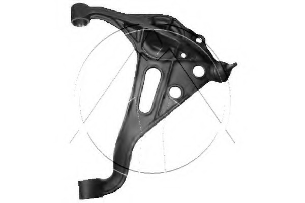 Brat, suspensie roata 77171 SIDEM - Directie / bucsi, rulmenti