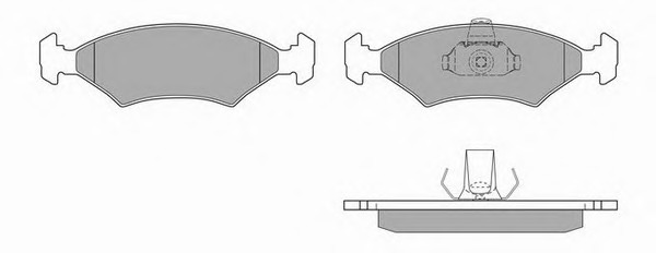set placute frana,frana disc 235.1 SIMER - Set placute frana set placute frana,frana disc 235.1 SIMER - Set placute frana