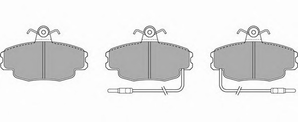 set placute frana,frana disc 284 SIMER - Frana disc set placute frana,frana disc 284 SIMER - Frana disc