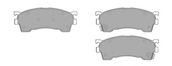 set placute frana,frana disc 789.1 SIMER - Set placute frana set placute frana,frana disc 789.1 SIMER - Set placute frana
