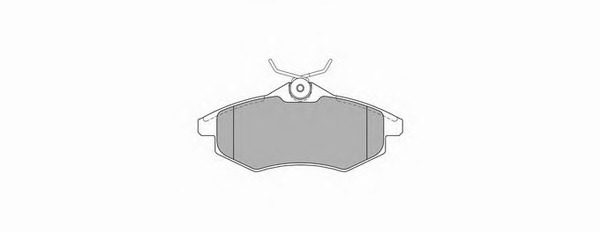 set placute frana,frana disc 845 SIMER - Frana disc set placute frana,frana disc 845 SIMER - Frana disc