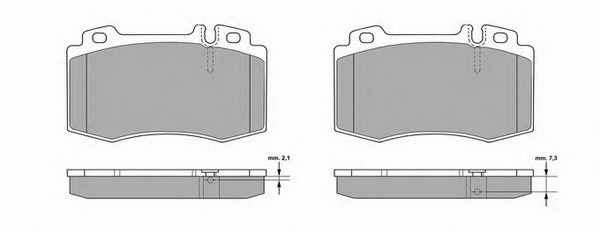 set placute frana,frana disc 866.1 SIMER - Set placute frana set placute frana,frana disc 866.1 SIMER - Set placute frana