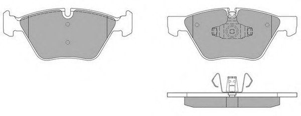 set placute frana,frana disc 958.1 SIMER - Frana disc set placute frana,frana disc 958.1 SIMER - Frana disc