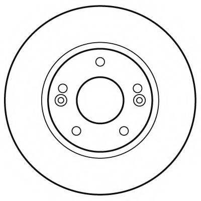 Disc frana D2245 SIMER - Frana disc