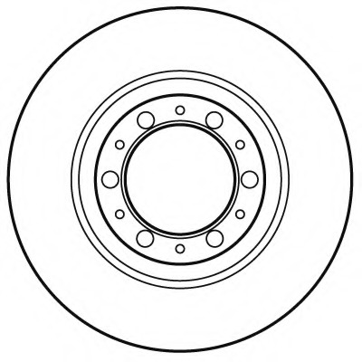 Disc frana D2258 SIMER - Disc frana